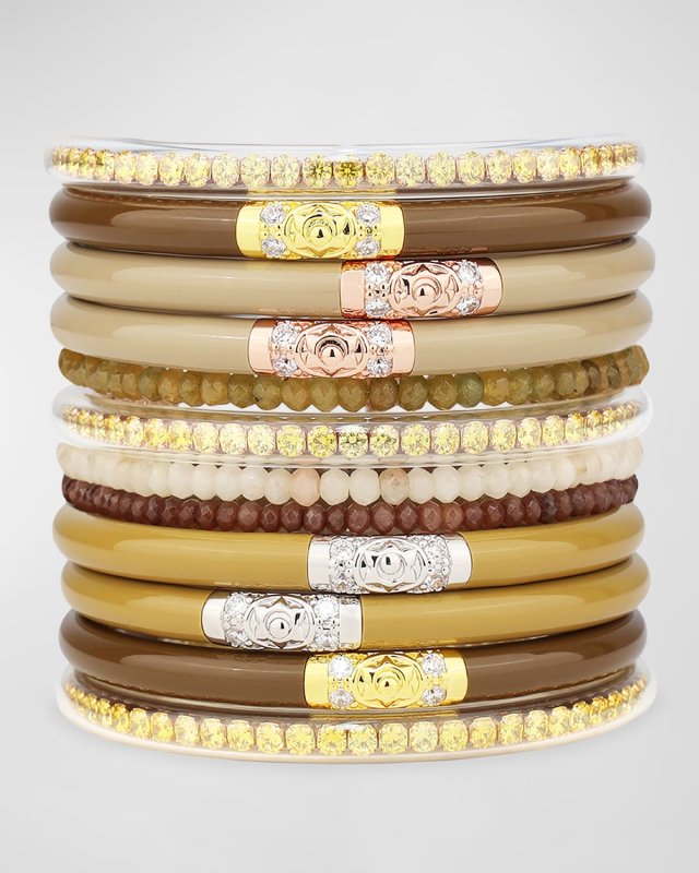 Sable Stack Bangle Bracelet Set